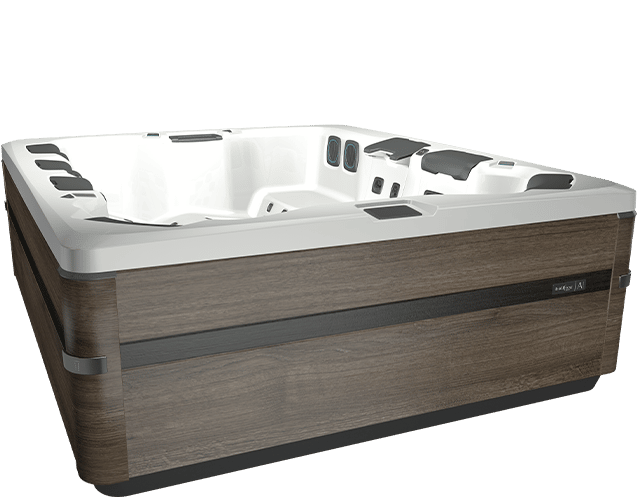 BULLFROG SPAS MODEL A9L Select  350938 (2025) Platinum/Timber w/Ebony Accents 350938