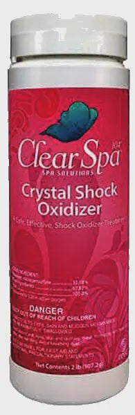 Clear Spa Crystal Shock Oxidizer for Hot Tubs & Spas