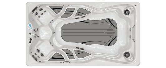 Therapool 13 Swim Spa Sterling/ Graphite H250101