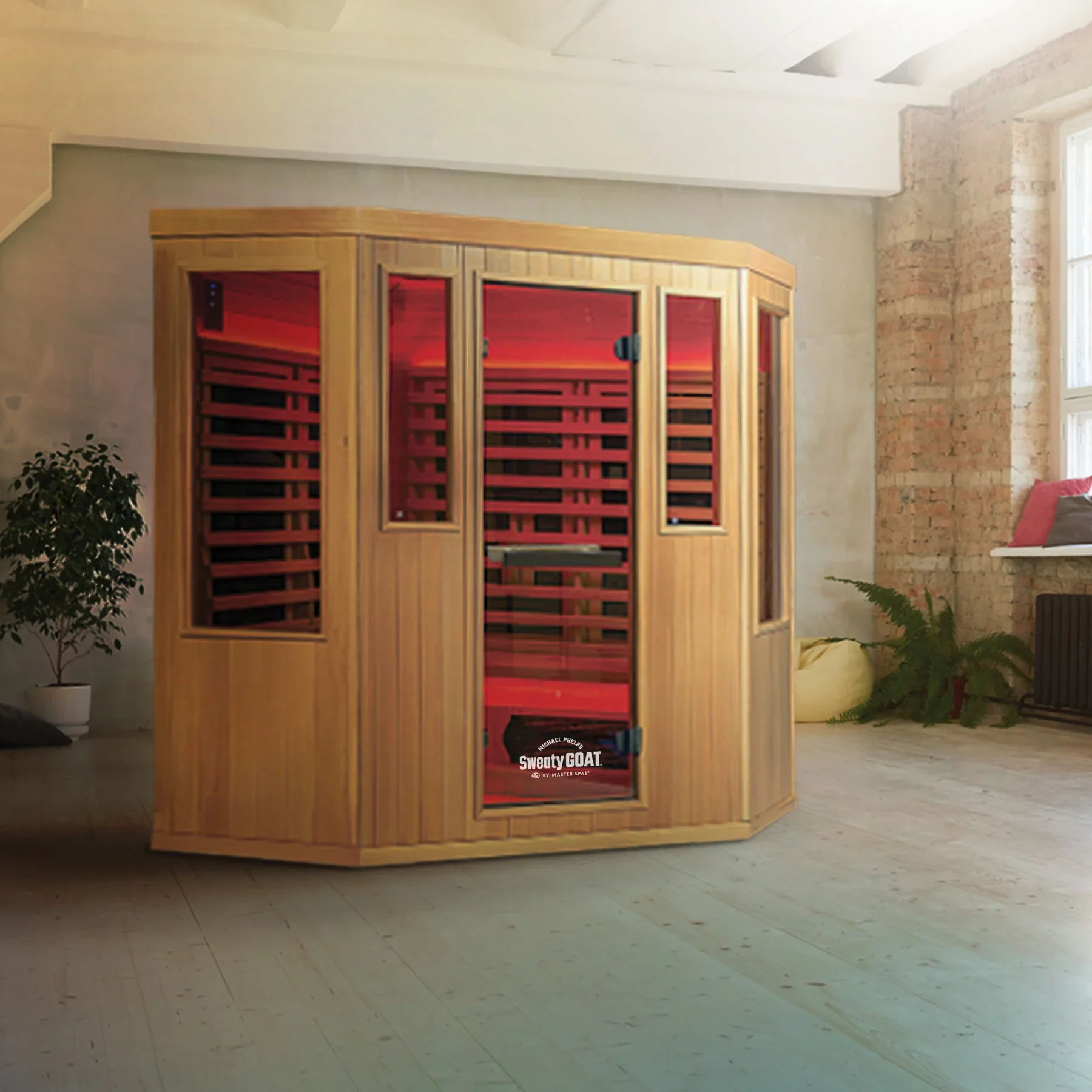 Sweaty Goat mp3c sauna install 01