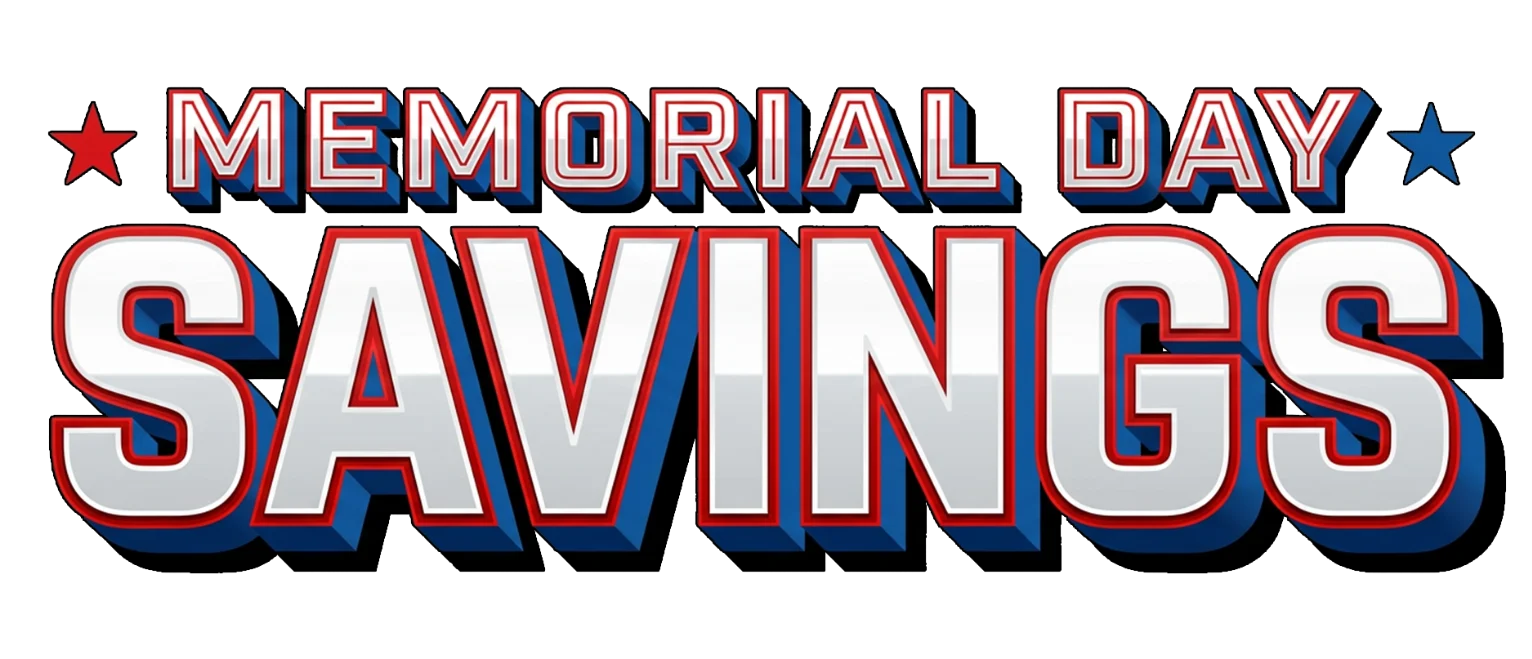memorial day savings logo